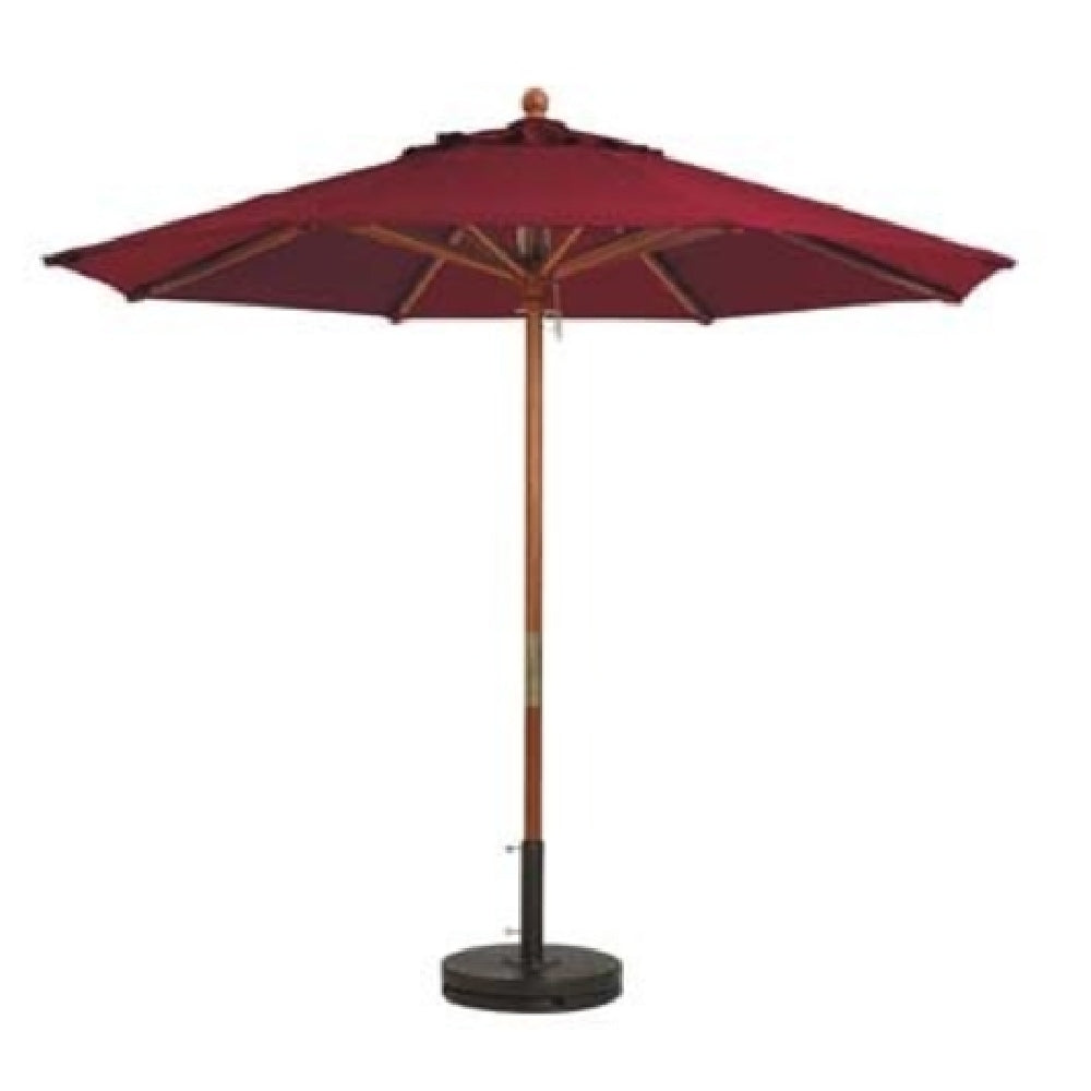 Grosfillex 98942731 Market Umbrella 7 Ft Round Top