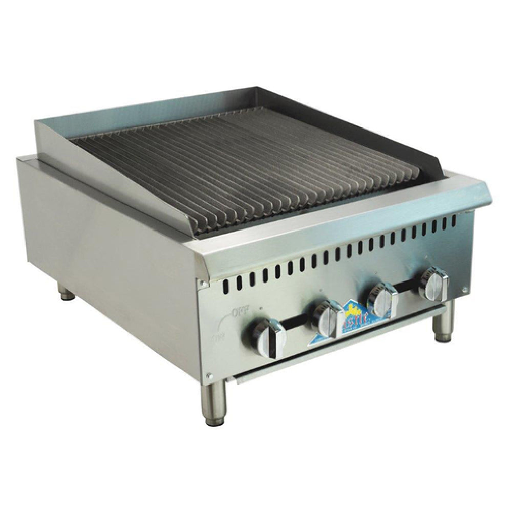 Comstock-Castle CCHLB24 Lava-Broiler Countertop Gas