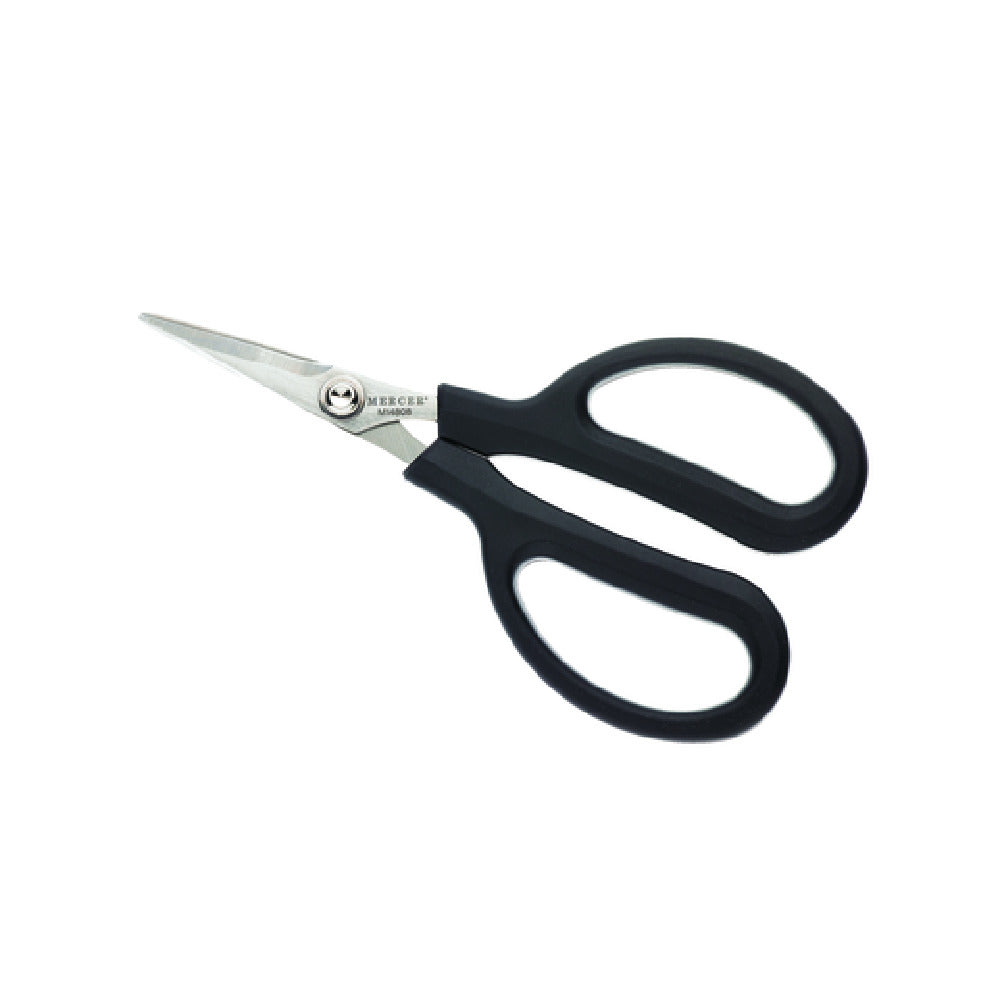 Mercer Culinary M14808 Kitchen Snips 6 1/4" Black TPE Handle