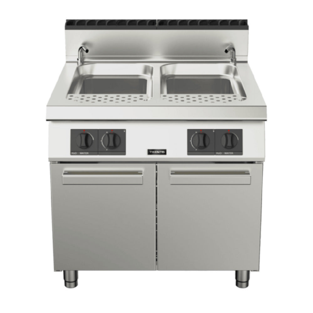 Omcan 49099 (CE-IT-0090) Pasta Cooker Natural Gas Double Tank