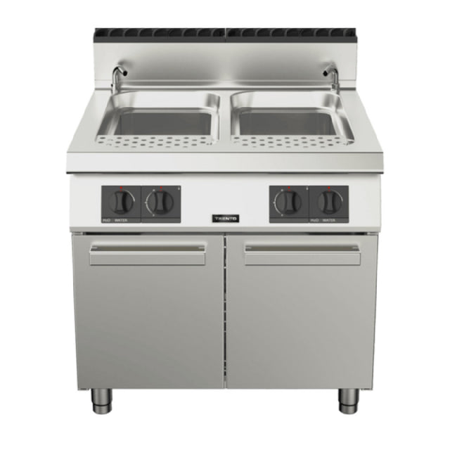 Omcan 49099 (CE-IT-0090) Pasta Cooker Natural Gas Double Tank