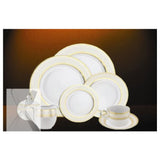 10 Strawberry St IRIANA-4GLD - Salad/Dessert Plate, 7-1/2", Dishwasher Safe