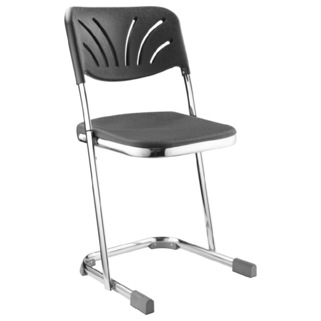 National Public Seating 6618B NPS® Elephant Z-Stool With Backrest Stackable & Nesting