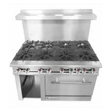 Connerton Cooking CN48-6-12G_NAT Restaurant Range Gas 48"W X 33.9"D