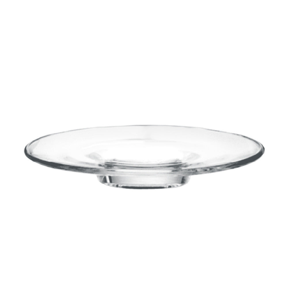 Anchor Hocking 1P01672 Espresso Saucer 4-1/4" Dia. Glass