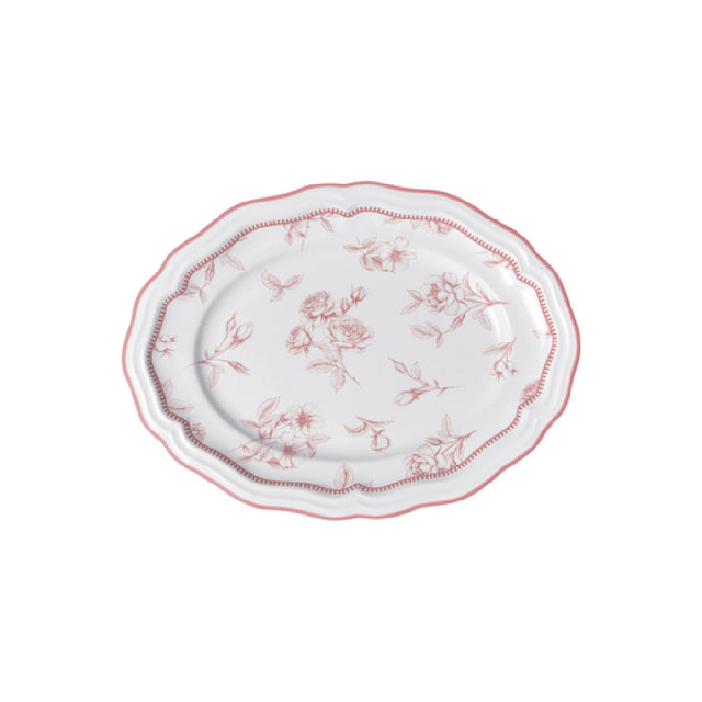 Steelite 62537FP818 Oval Platter 9.0" X 6.75" X 0.875" Adelina