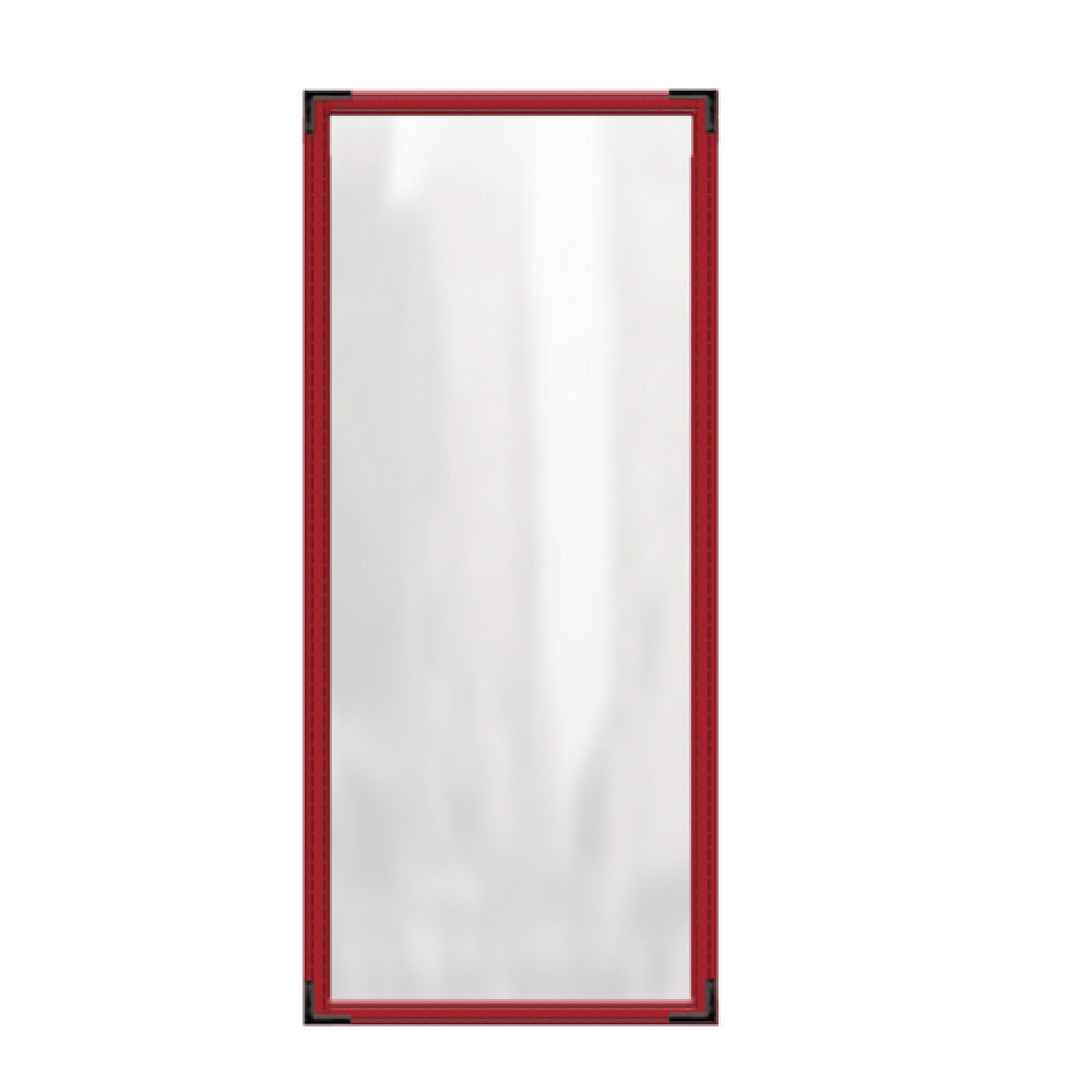 Risch TES 5.5X17-LEATHERETTE Deluxe Sewn Leatherette Menu Cover (specify Color)