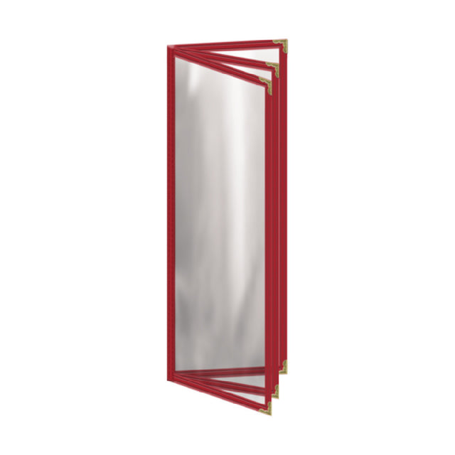 Risch TETB 4.25X14-LEATHERETTE Deluxe Sewn Leatherette Menu Cover (specify Color)