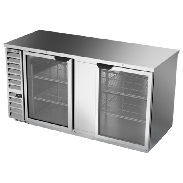 Beverage Air BB68HC-1-FG-S Refrigerated Food Rated Back Bar Storage Cabinet Two-section