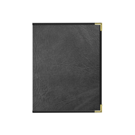 Risch SEVDX-4V 8.5X11 Seville Deluxe Hardback Antibacterial/antimicrobial Faux-leather Menu Cover (specify Color)