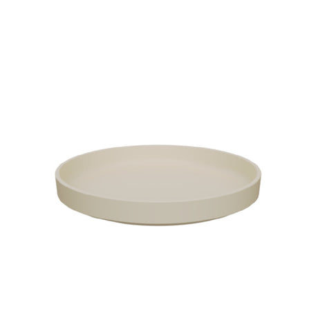 Bauscher Hepp TCM4643 - Plate, 9"x1", Matte Parchment