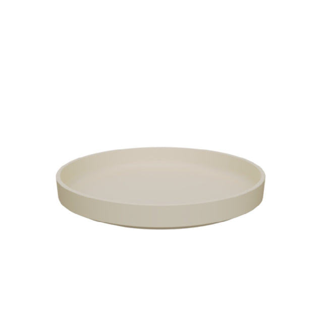 Bauscher Hepp TCM4643 - Plate, 9"x1", Matte Parchment