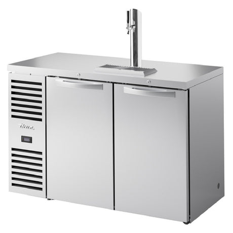 True Refrigeration TDR52-RISZ1-L-S-SS-1 Refrigerated Draft Bar Cooler Two-section