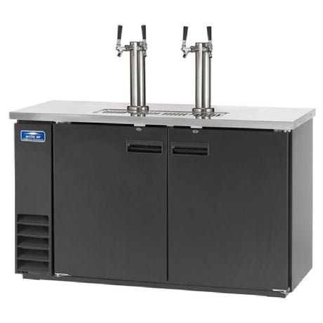 Arctic Air ADD60R-2 Direct Draw Draft Beer Dispenser 61"W 16.7 Cu. Ft. Capacity