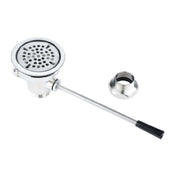 Empura E-HL-Q5 - Straight Lever Drain, 3-1/2" X 1-1/2", Stainless Steel