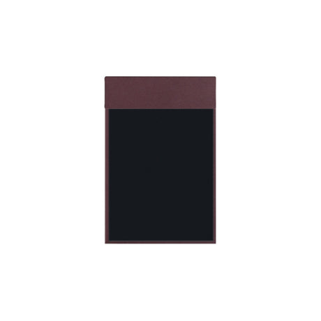 Risch MMB-IRI 5.5X8.5 Iridescent Shimmer Faux-leather Magnetic Menu Board (specify Color)