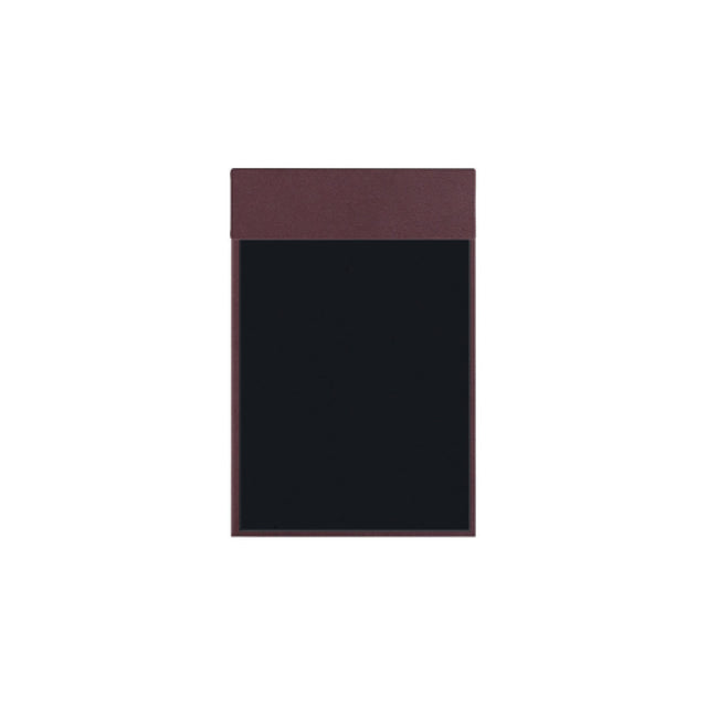 Risch MMB-IRI 5.5X8.5 Iridescent Shimmer Faux-leather Magnetic Menu Board (specify Color)