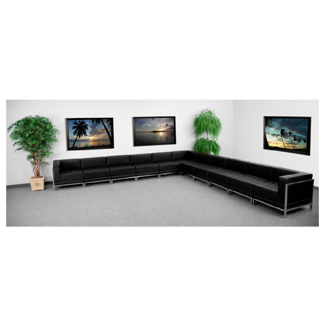 Flash Furniture ZB-IMAG-SECT-SET2-GG Hercules Imagination Series Sectional 169"W X 28-3/4" To 169"D X 27-1/2"H Overall