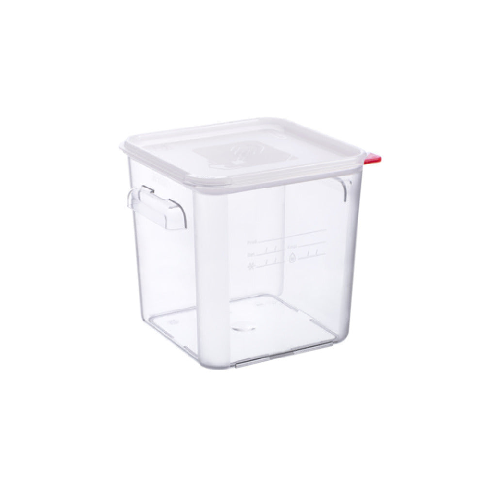 Carlisle 31856 Araven Food Storage Container 19 Qt. 11-1/4"W X 11-1/4"D X 12-5/8"H