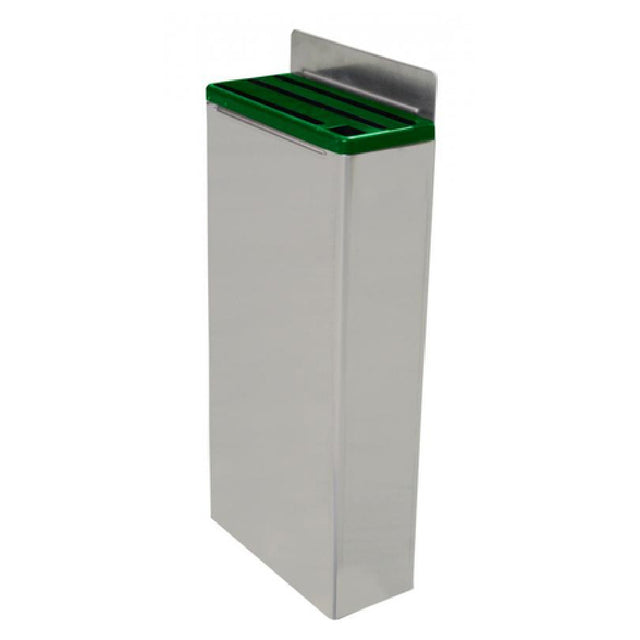 Omcan 12916 (12916) Knife Rack Holds (3) Knives & (1) Sharpening Steel Green Plastic Insert