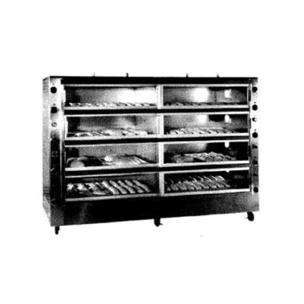 Piper Products DO-18-G - Super Systems Hearth Type Oven, Double Oven, (6) Decks With Individual Controls