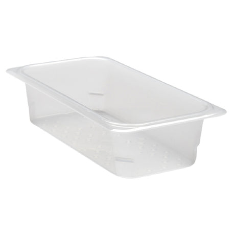 Cambro 33CLRPP190 Food Pan Colander 6-15/16" X 12-3/4" X 3" Deep Fits 1/3 Size Food Pans