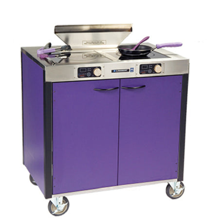 Lakeside 2075A Creation Express™ Station Mobile Cooking Cart 34" X 22" X 40-1/2"H