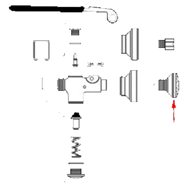Franklin Machine Products 113-1056 Spray Disk For Fisher Spray Valve