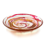 Bon Chef 59011-SCARLET Round Resin Platter 14" X 14" X 1.25" Lead Free