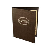 Menu Solutions GRS110C Menu Cover Holds 8-1/2" X 11" Insert Single Panel With 1 View