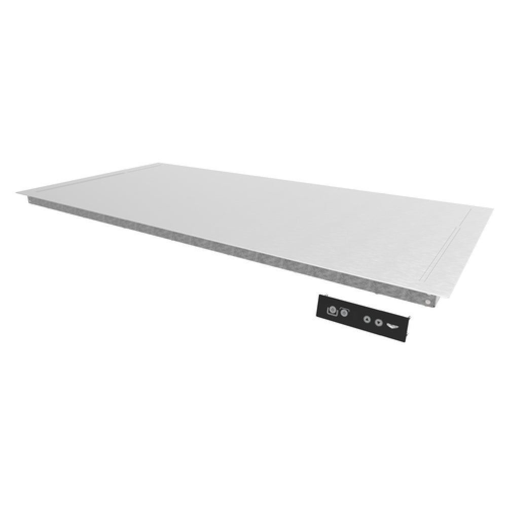 Vollrath FC-4HS-60120-SSF Flush Mount Heated Shelf Drop-in 62"W