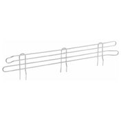 Klinger's Trading SLEDGE60-CHROME Shelf Ledge For Wire Shelf 60"W X 5-1/2"H