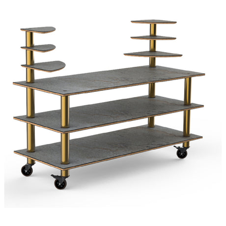 Steelite MGCMLB11GBXW Mogogo Buffet Solutions Modular Classic Multi-Shelf Station