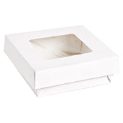 PacknWood 210KRAYWH135 - Kray Take Out Box, 22 Oz., Base: 4.7" X 4.7" X 2"