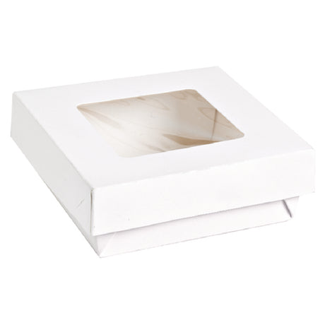 PacknWood 210KRAYWH135 - Kray Take Out Box, 22 Oz., Base: 4.7" X 4.7" X 2"