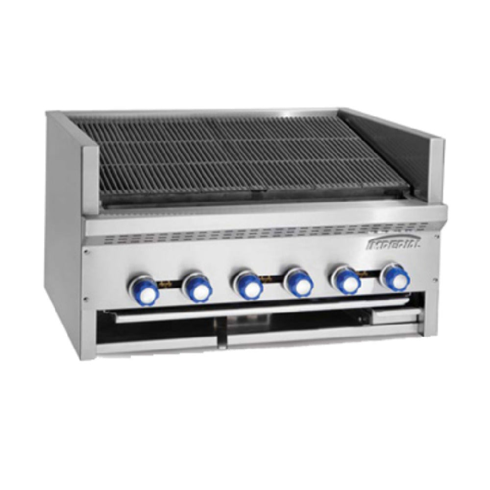 Imperial IAB-30_NAT Steakhouse Charbroiler Gas Countertop