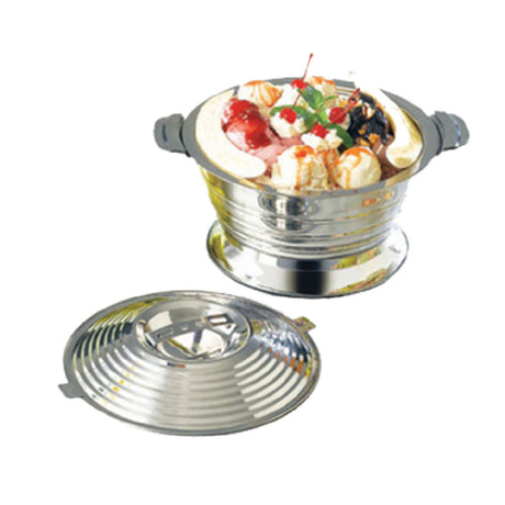 Bon Chef 61280 Ice Cream Sundae Server 11-1/4" Dia. X 7" H Round