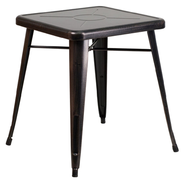 Flash Furniture CH-31330-29-BQ-GG Table 23-3/4"W X 23-3/4"D X 29"H (footprint: 27-3/4"W X 27-3/4"D)