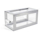 FOH BHO123BCI20_ Metal Housing/Drawer Set Silver Includes One BRI014BCI28 13" Metal Risers Set Of 2 Silver