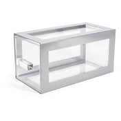 FOH BHO123BCI20_ Metal Housing/Drawer Set Silver Includes One BRI014BCI28 13" Metal Risers Set Of 2 Silver
