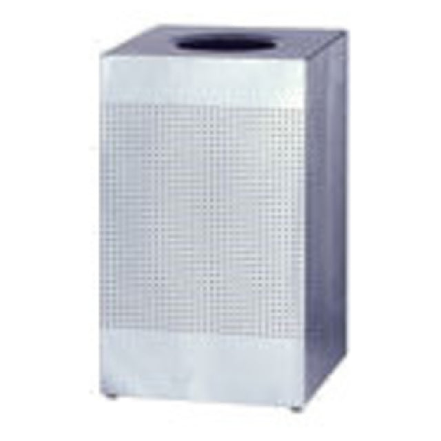 Rubbermaid FGSC18SSPL - Silhouette Indoor Receptacle, 20 Gallon, 20" X 20" X 32-1/4"H