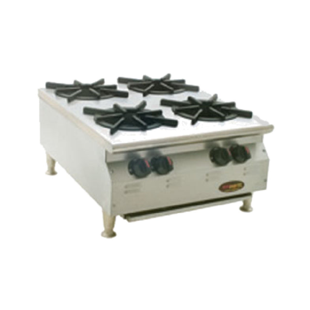 Eagle CLHP-4-NG-X RedHots® Chef's Line® Hotplate Counter Unit Gas