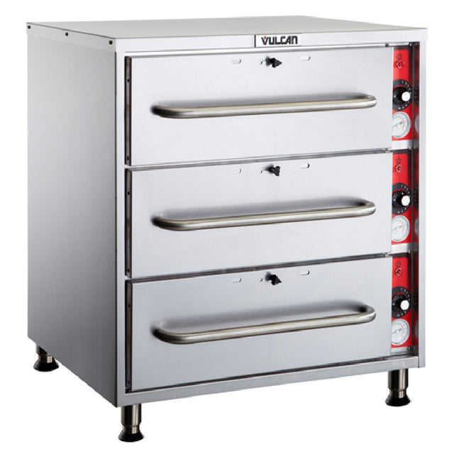 Vulcan VW3S-QS-PLATINUM (Quick Ship) Warming Drawer Free Standing (1) 12" X 20" X 6" Pan Per Drawer