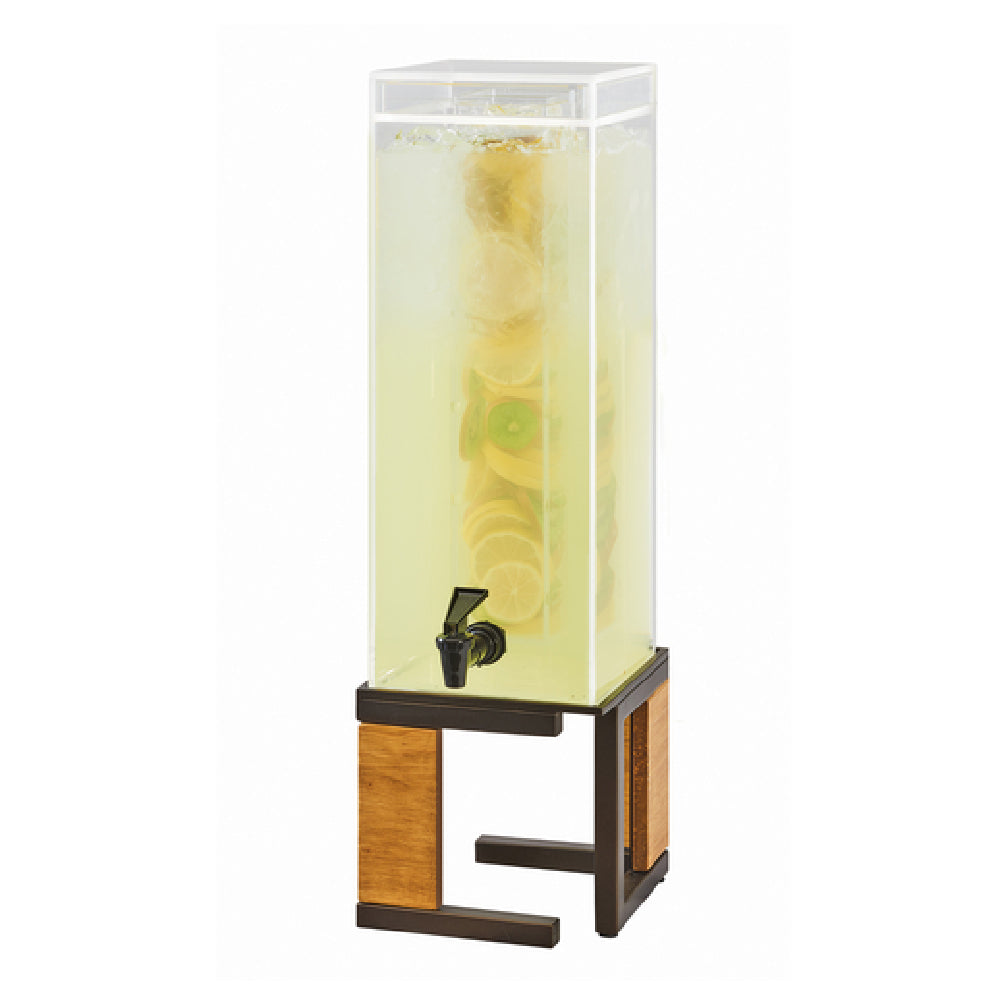 Cal Mil 3906-3INF-84 Sierra Beverage Dispenser 3 Gallon Capacity 8-3/4"W X 8-3/4"D X 24"H