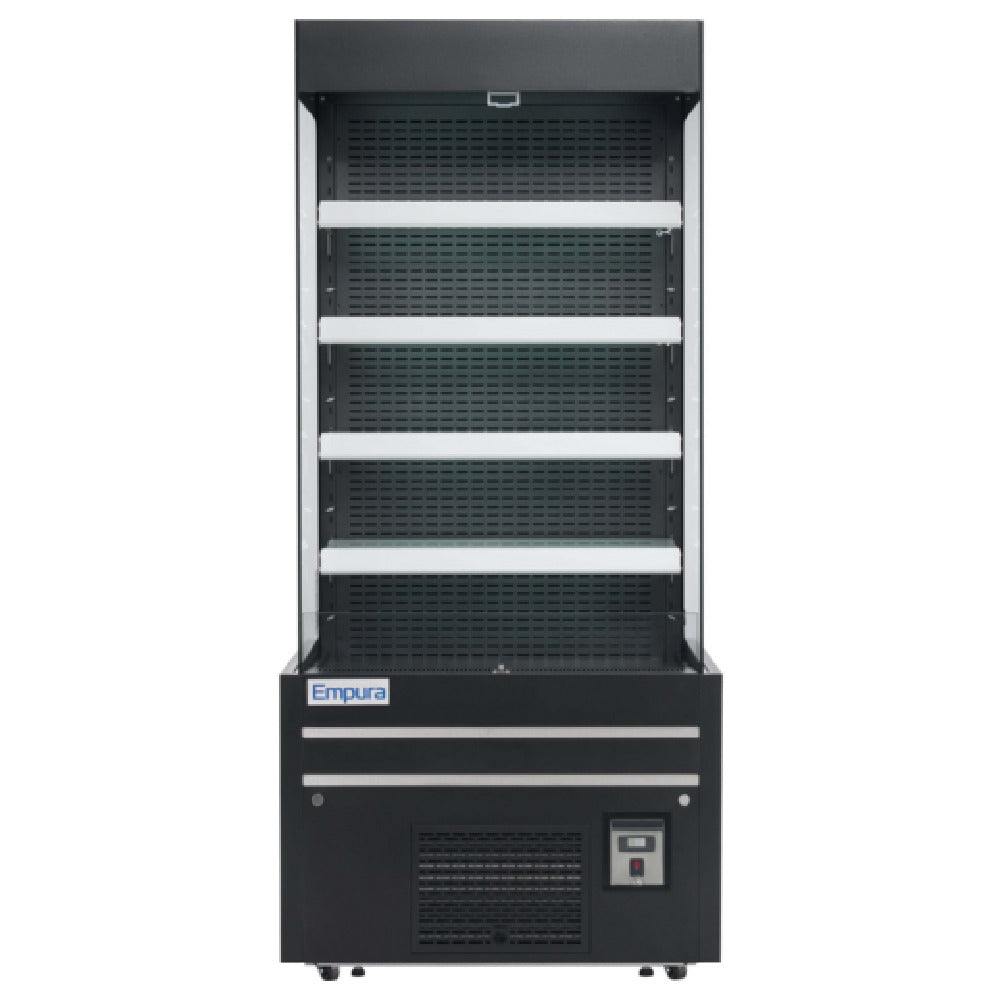 Empura E-VOAR-29B - Open Air Merchandiser, 28.7"W × 29"D × 79.9"H, 17.6 Cu. Ft. Capacity