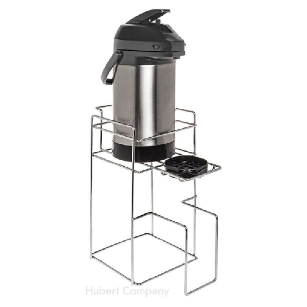 Hubert 32554 - Airpot Stand, 13-5/8"L X 8-1/4"W, 14-3/4"H