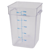 Stanton Trading PCS-22 - Food Storage Container, Square, 22 Qt.
