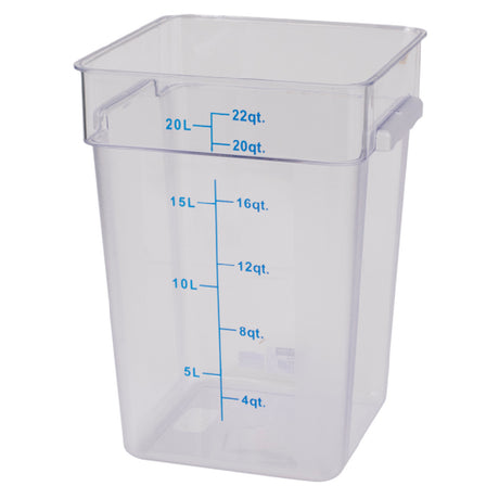 Stanton Trading PCS-22 - Food Storage Container, Square, 22 Qt.