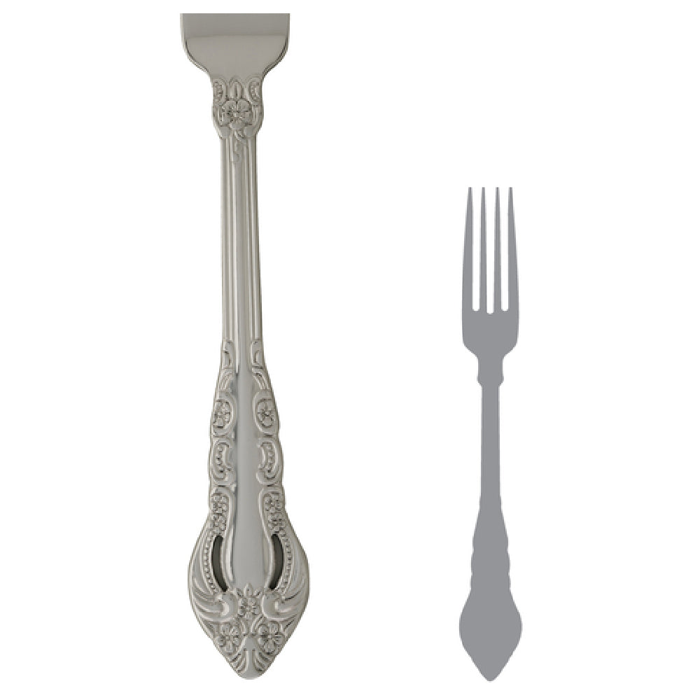 Steelite 5510J023 Dessert Fork 7-1/4" 18/10 Stainless Steel