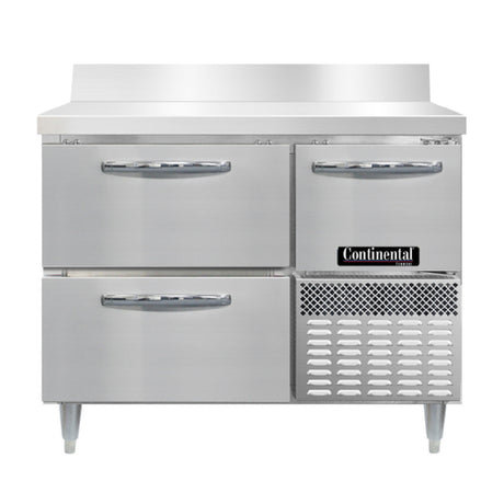 Continental Refrigerator DFA43NSSBSD Designer Line Freezer Base Worktop Unit 43"W